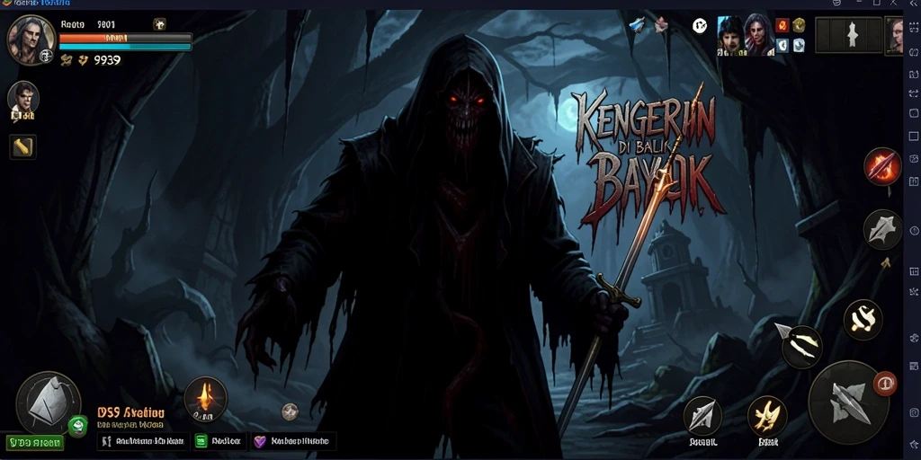 Screenshot menampilkan suasana mencekam dari gameplay 9939.