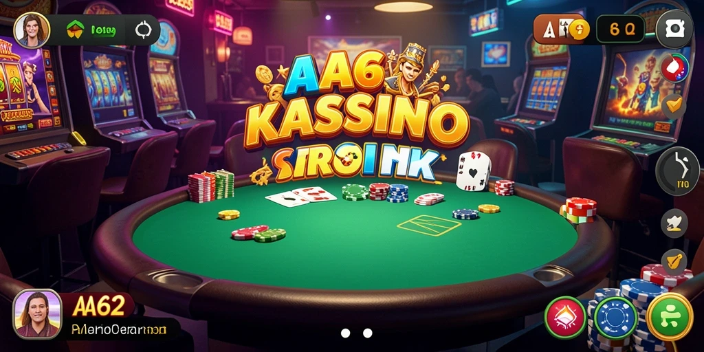 Gameplay seru di AA62 dengan berbagai pilihan permainan Kasino.