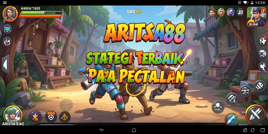 Tangkapan layar gameplay ARISTA88 yang menegangkan dan penuh strategi.
