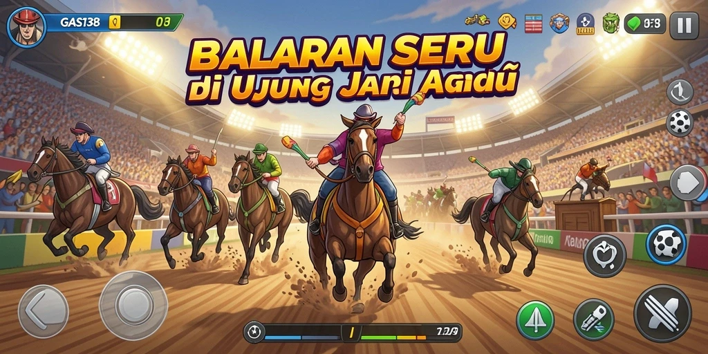 Gameplay balap intens dan mendebarkan di GAS138.