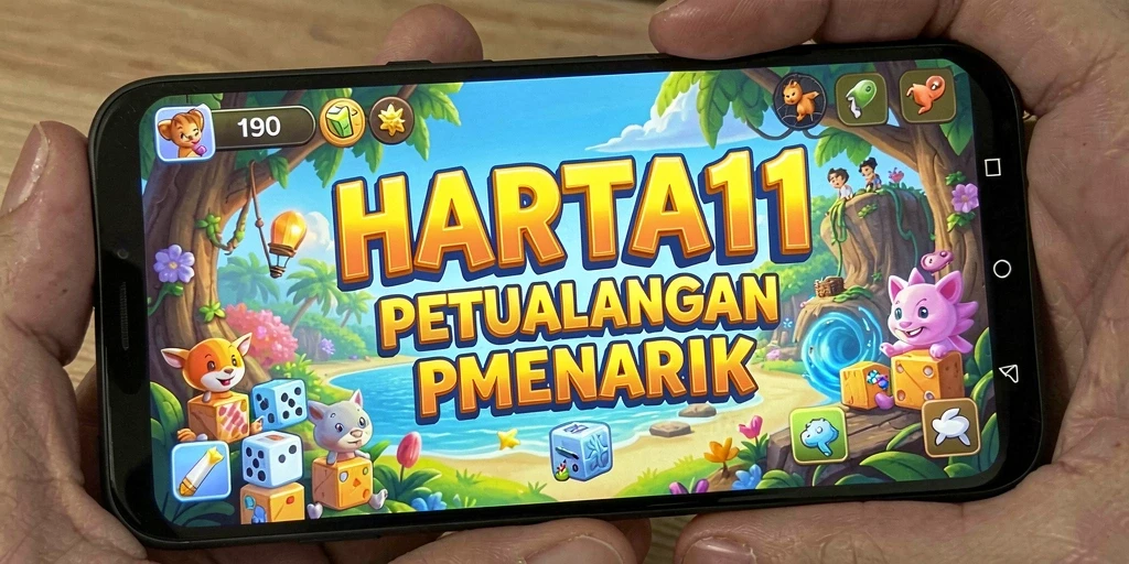 Tangkapan layar HARTA11 menampilkan tantangan Puzzle seru.
