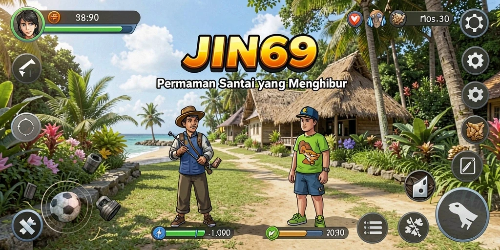 Gameplay menarik JIN69 yang penuh warna dan menyenangkan.