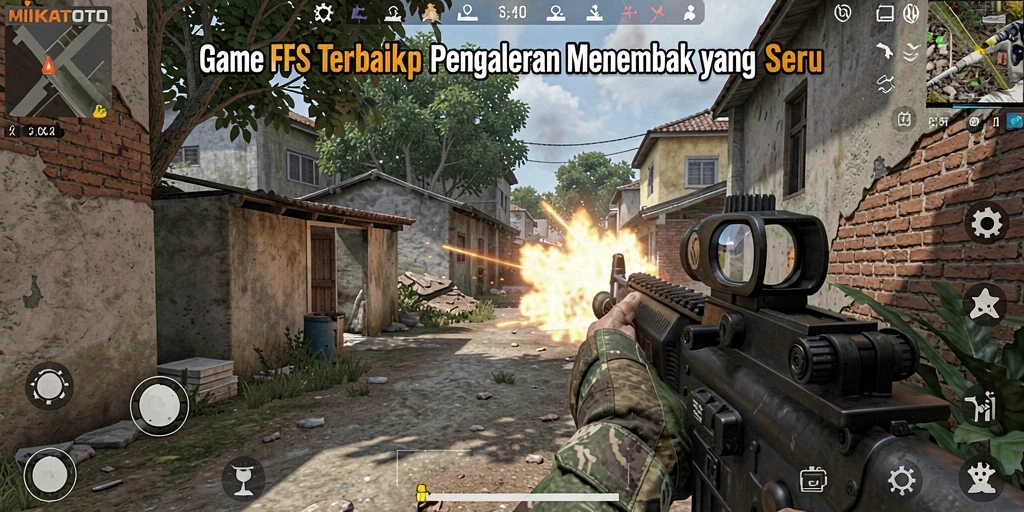 Tampilan gameplay MIKATOTO yang seru dan mendebarkan.