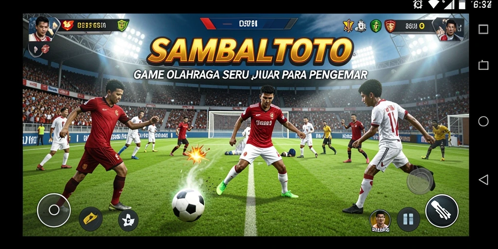 Tampilan gameplay menarik dari SAMBALTOTO yang menunjukkan aksi olahraga seru.