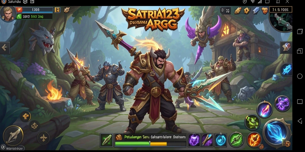 Screenshot gameplay yang menampilkan aksi seru di dunia ARPG.