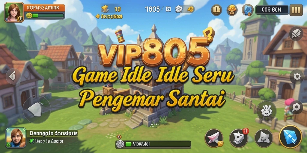 Tampilan gameplay VIP805 yang menarik dan penuh warna.
